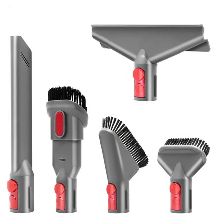 Dyson set di accessori per V7/V8/V10/V11/V15 - bocchette e spazzole 5 pezzi