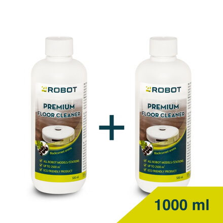 4Robot detergente per aspirapolvere robot 2x500ml