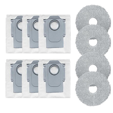 Pacchetto conveniente per Roborock Qrevo Curv/Edge/P20 (10 pz)-Set di parti di ricambio