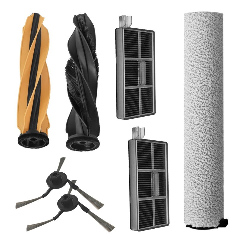Kit accessori per Dreame Aqua10 Ultra Roller-Spazzole e filtri di ricambio